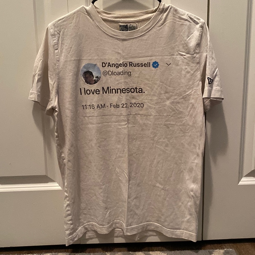 D’Angelo Russell I Love MN Tweet Shirt